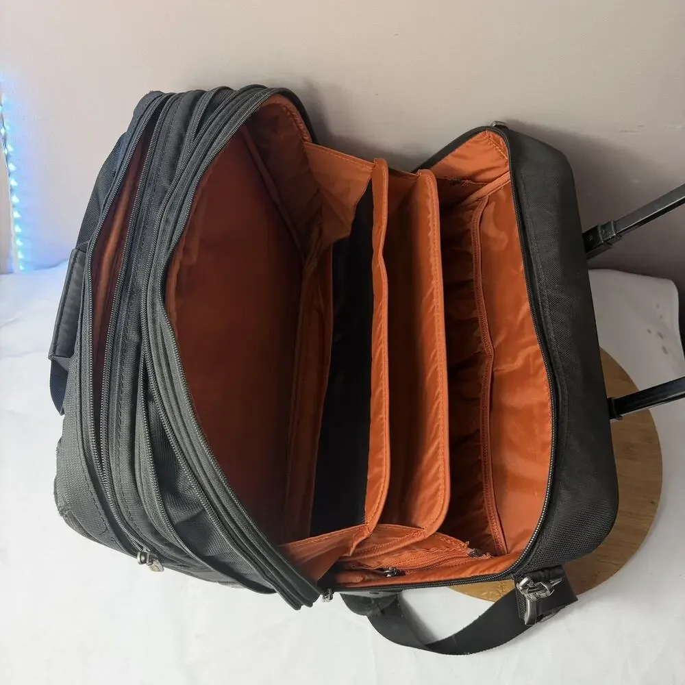Briggs & Riley Baseline Rolling Carry-On Bag VBR412X Black 15”